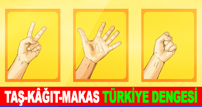 Taş-Kâğıt-Makas Türkiye Dengesi