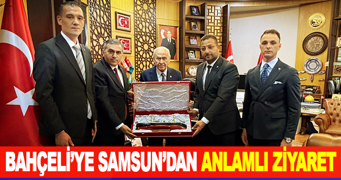 Bahçeli’ye Samsun’dan Anlamlı Ziyaret