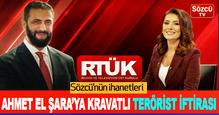 Ahmet El Şara’ya Kravatlı Terörist iftirası