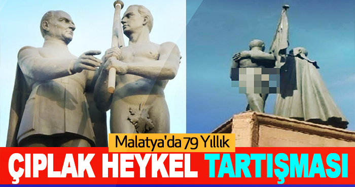 Malatya'da 79 yıllık Çıplak heykel tartışması