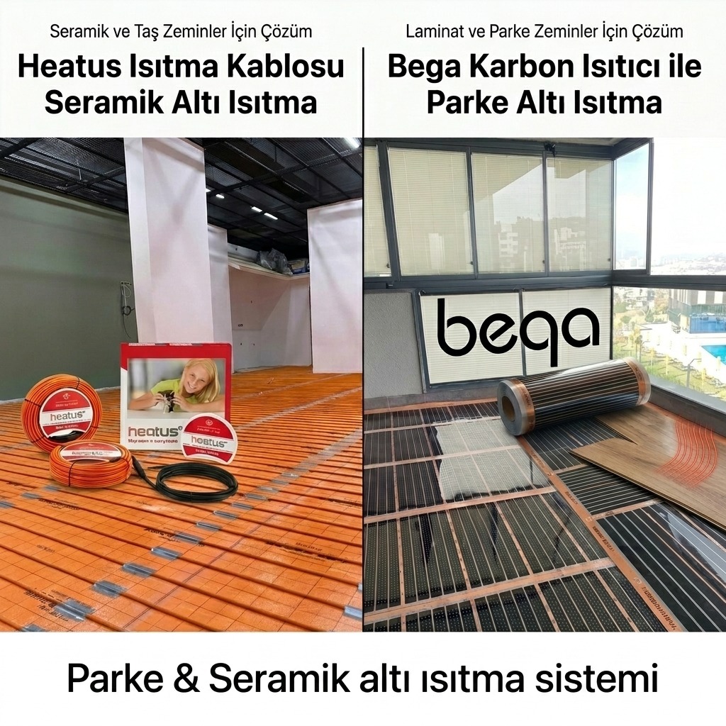 Karbon Film Isıtıcı ile Ekonomik ve Konforlu Yerden Isıtma