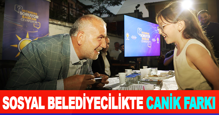 Sosyal Belediyecilikte Canik Farkı