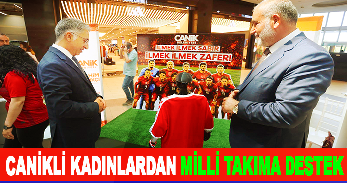 Canikli Kadınlardan Milli Takıma Destek