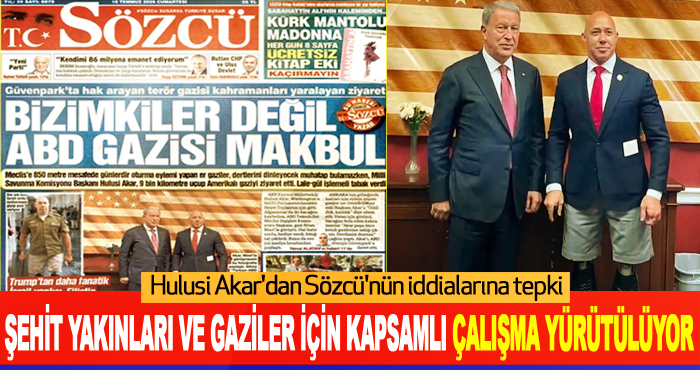 Şehit Yakınları Ve Gaziler İçin Kapsamlı Çalışma Yürütülüyor