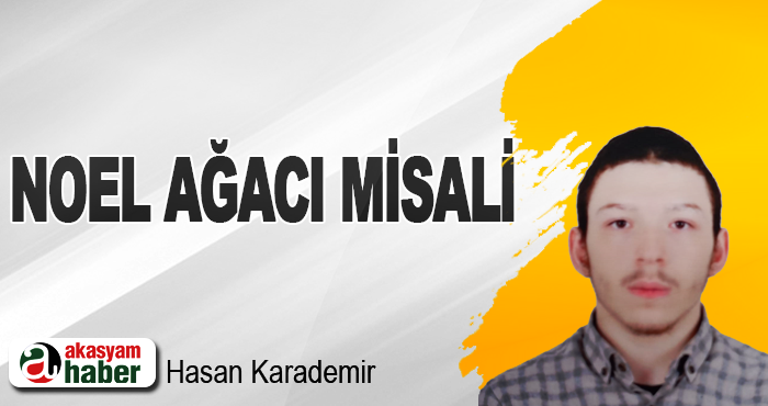 Noel Ağaci Misali