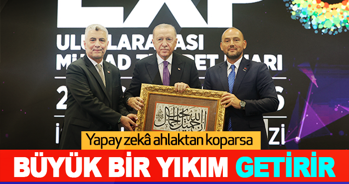 Yapay zekâ ahlaktan koparsa büyük bir yıkım getirir